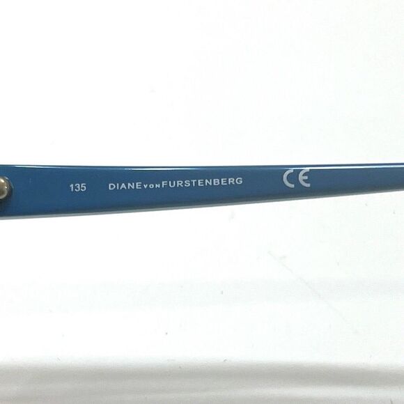 NEW Diane von Furstenberg DVF 5049 425 Purple & Blue Eyeglasses Frames 51-18-135 - Picture 5 of 8